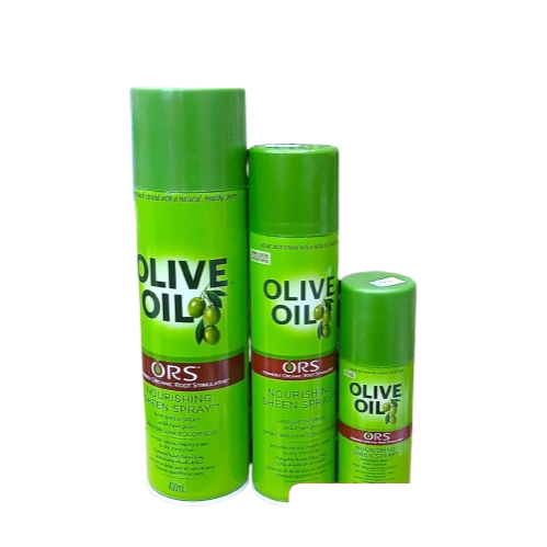 Ors Olive Oil Sheen Nourishing Spray With Beautiful Shine-Restores The Hair's Natural Moisture 85ml, 275ml or 450ml 
{CHOOSE YOUR SIZE}