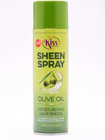 Kiss Princess Olive Hair Spray 450Ml