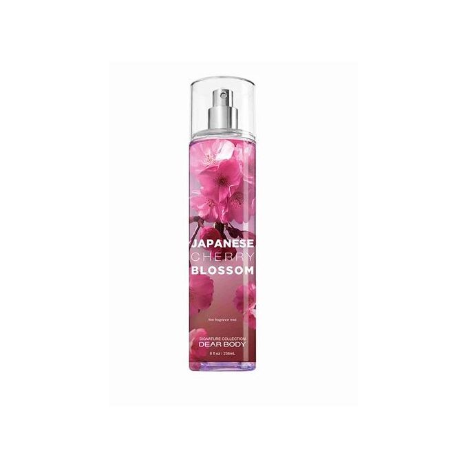 Dear Body Face Mists Fresh Pomegranate,  Wild Night For Men, japanese Cherry Bism, or Fly Away Body Splash
{Choose your flavour}