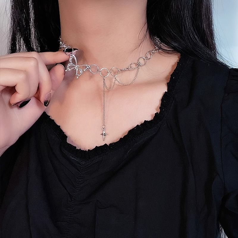 Women's Necklaces Personalized clavicle necklace Bow necklace Women's Accessories Women's Jewelry Clavicle Chain