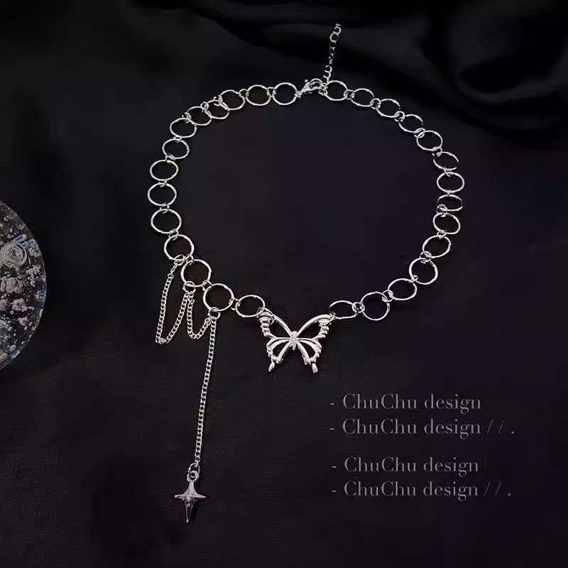 Women's Necklaces Personalized clavicle necklace Bow necklace Women's Accessories Women's Jewelry Clavicle Chain