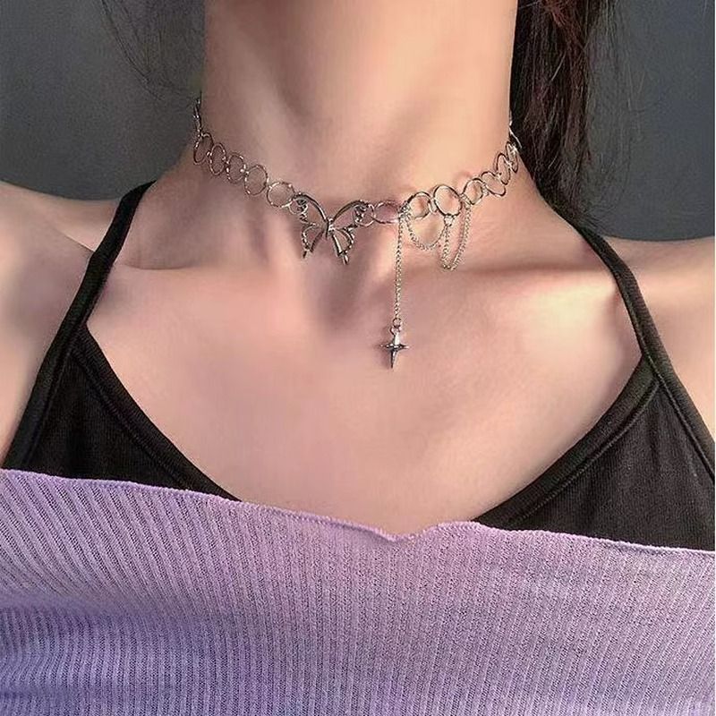 Women's Necklaces Personalized clavicle necklace Bow necklace Women's Accessories Women's Jewelry Clavicle Chain