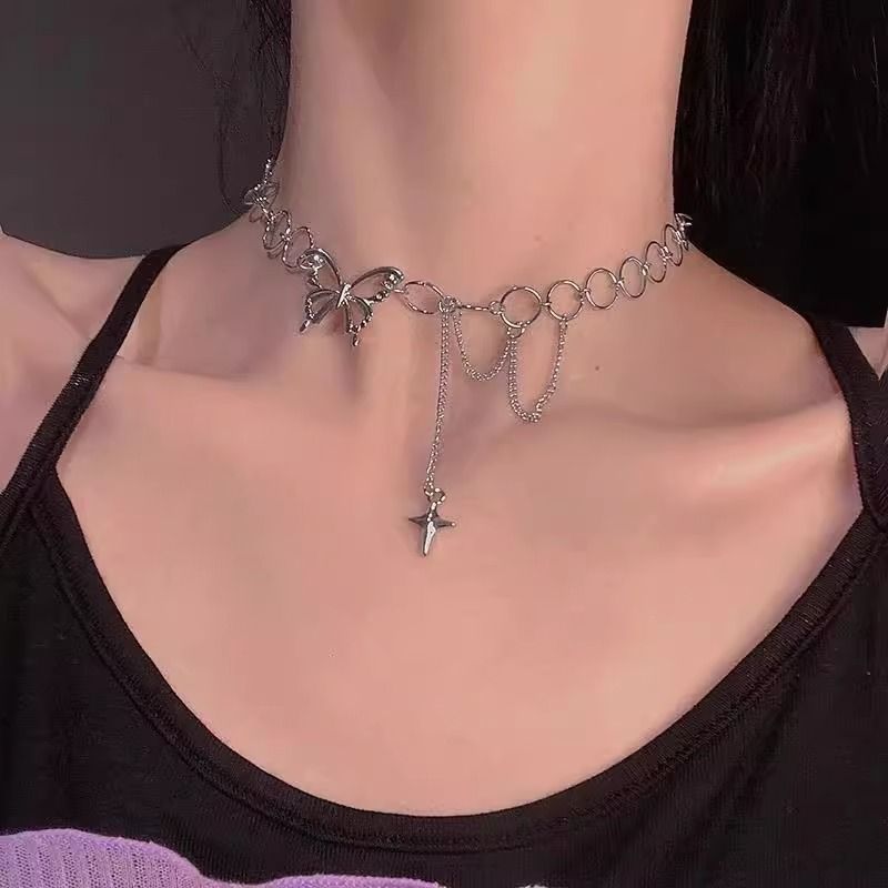 Women's Necklaces Personalized clavicle necklace Bow necklace Women's Accessories Women's Jewelry Clavicle Chain