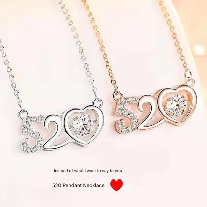 Women Necklace Pendant Necklace Jewelry Necklace Pendant Necklace Gift  520 necklace pendant