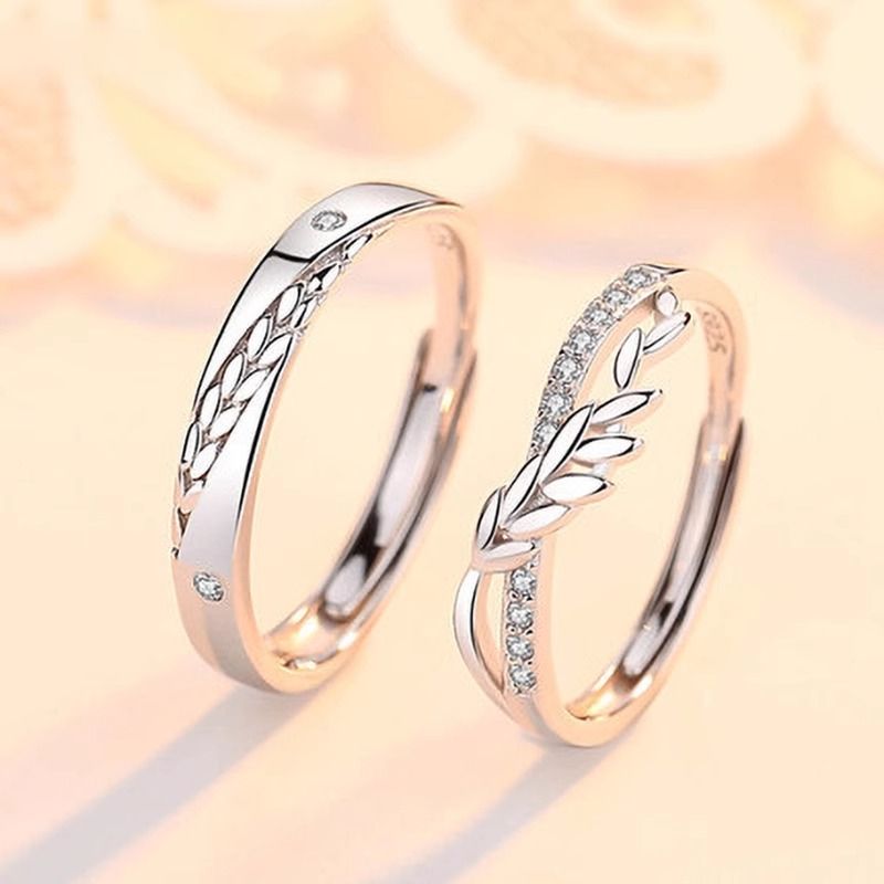 Women's Rings Two couple rings Adjustable ring Engagement Ring Jewelry Rings