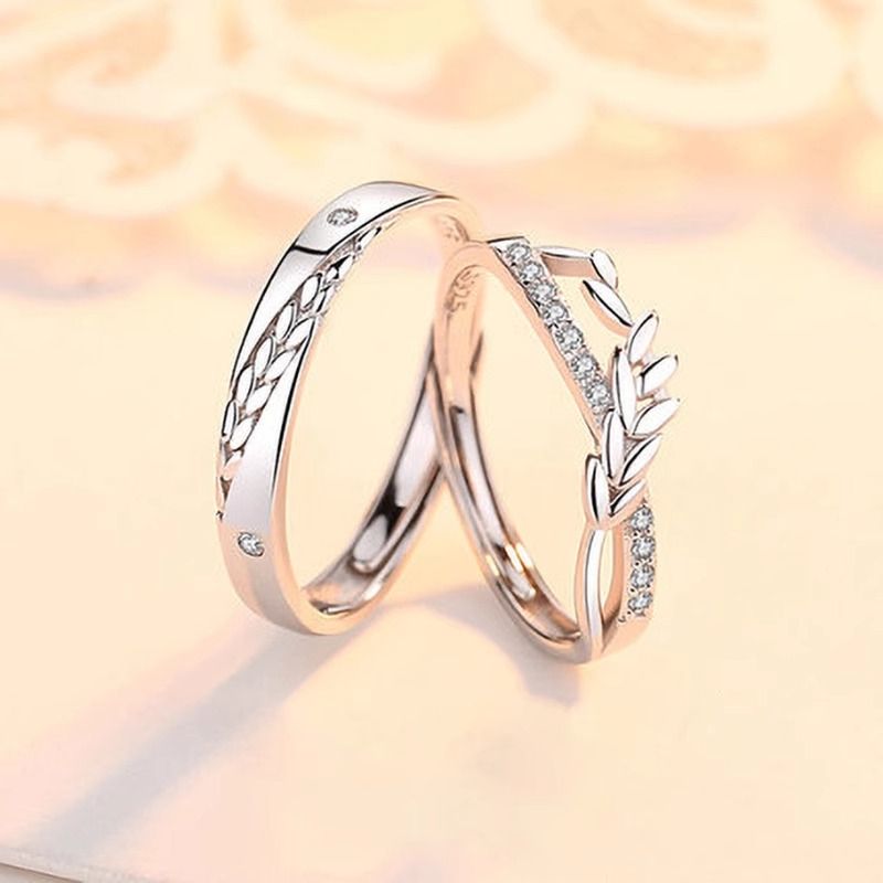 Women's Rings Two couple rings Adjustable ring Engagement Ring Jewelry Rings