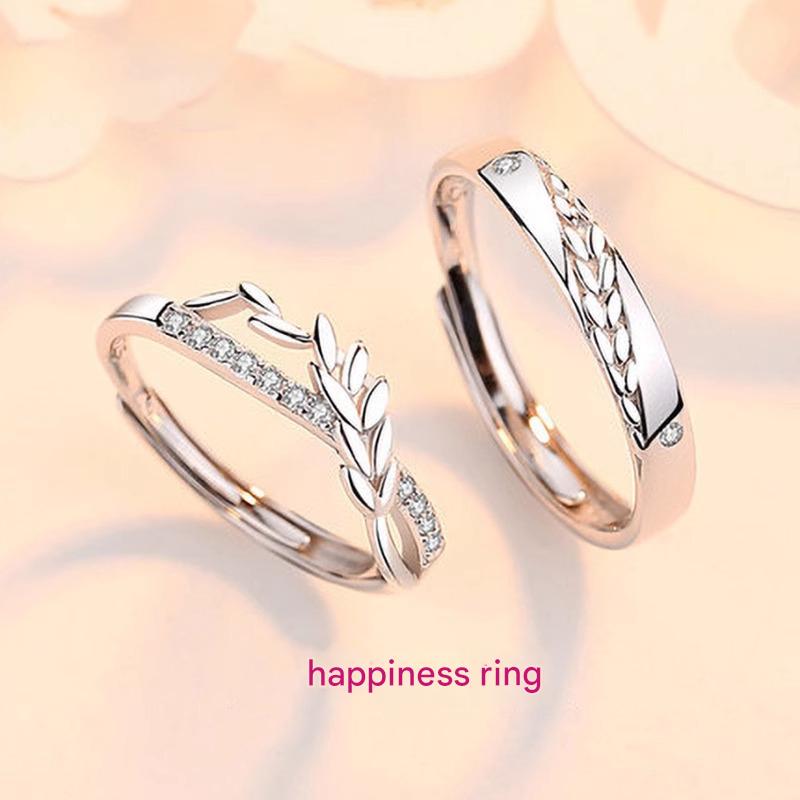 Women's Rings Two couple rings Adjustable ring Engagement Ring Jewelry Rings