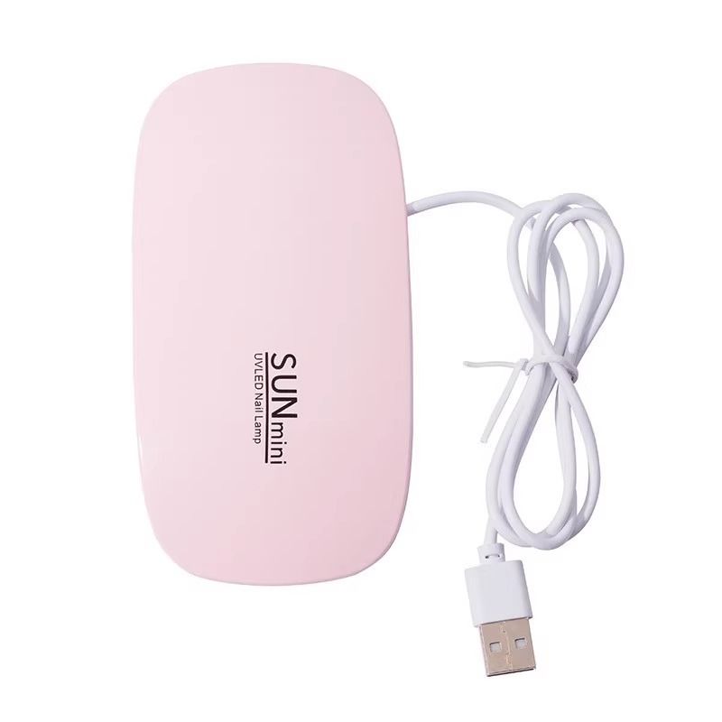 Nail lamp USB port portable nail lamp 6W mini nail dryer that does not hurt your hands