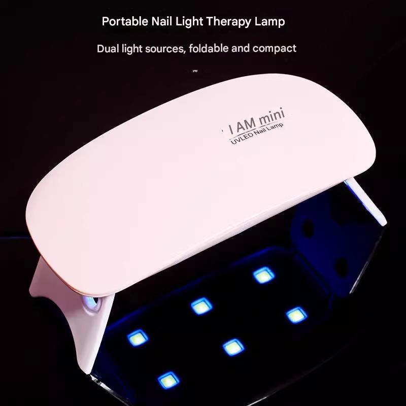 Nail lamp USB port portable nail lamp 6W mini nail dryer that does not hurt your hands
