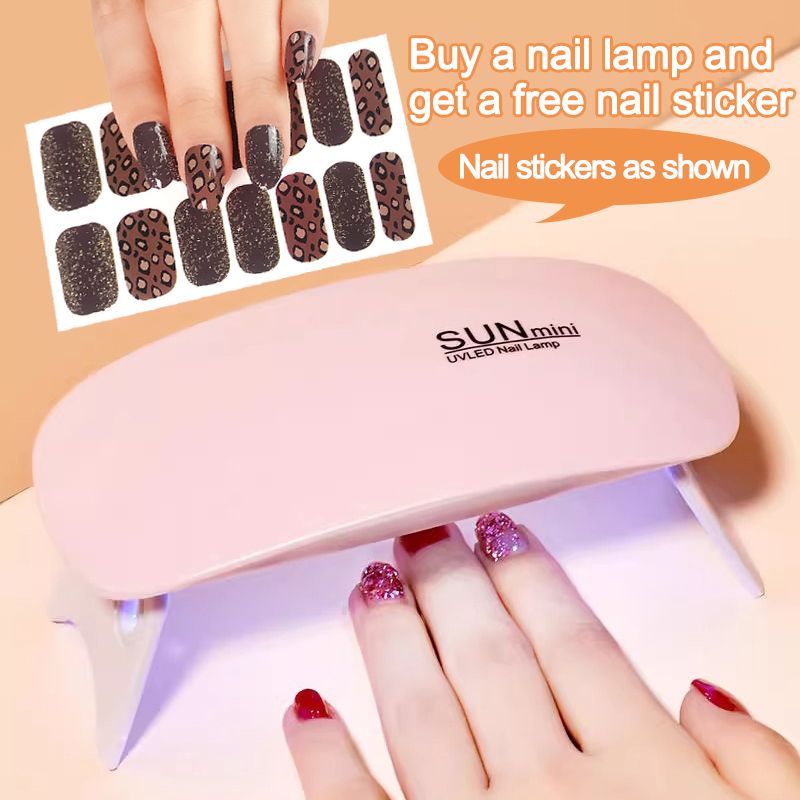 Nail lamp USB port portable nail lamp 6W mini nail dryer that does not hurt your hands