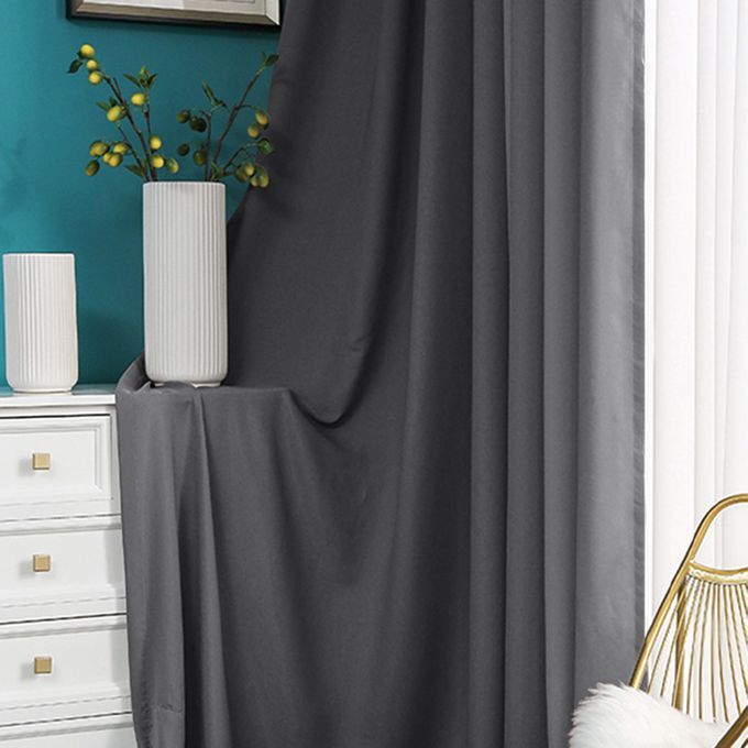 Grey Light curtain 2pcs[1.5M+1.5M] +1pc White Shear-3PCS Set