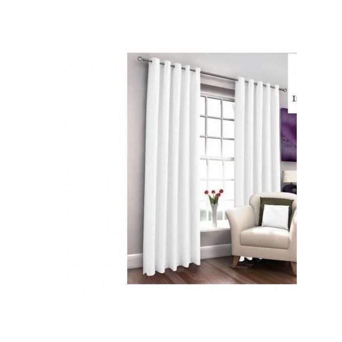 1PC LATEST luxury WHITE CURTAINS for your living room windows and doors