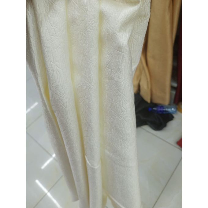 1PC LATEST luxury CREAM  CURTAINS for your living room windows and doors