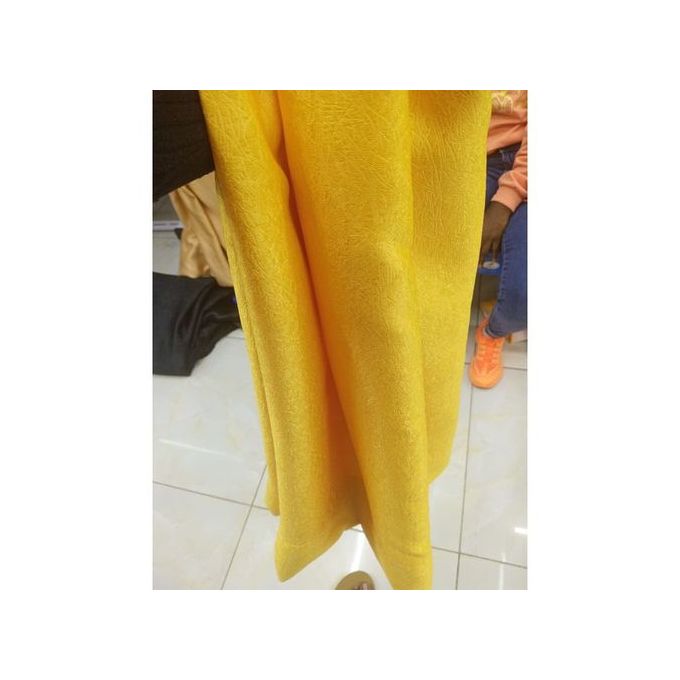 ONE PIECE OF  MUSTARD YELLOW  CURTAIN for your living room windows (select your preferred length for each piece as well as number of pieces you need)