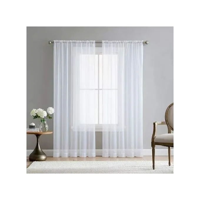 1PC LATEST White sheer for living room /dining room /bedroom window