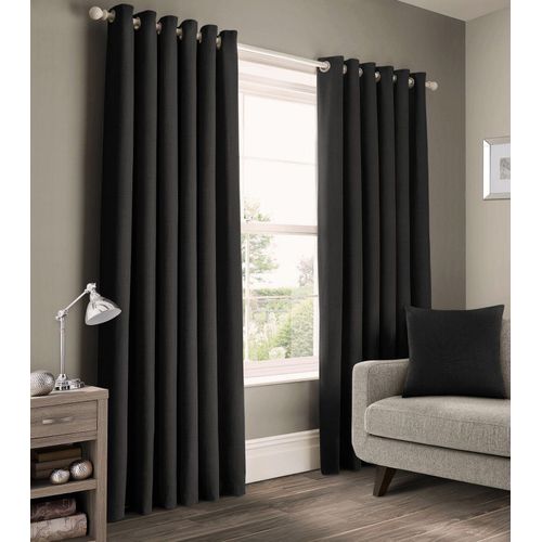GREY Curtain For Living Room, Dining Room, and Bedroom Window and Door