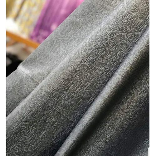 GREY CURTAINS 2Pcs (1.5m Each) With 2M WHITE HEAVY SHEER For Living Room Window And Door