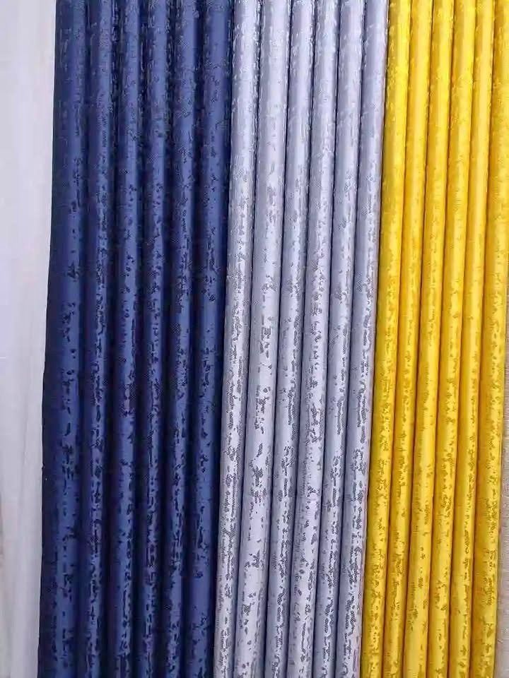 2PCS (1m+1m) Modern Blackout Window Curtains For Living Room/bedroom/dining Room/study Room/home Office (exclusive Sheer)