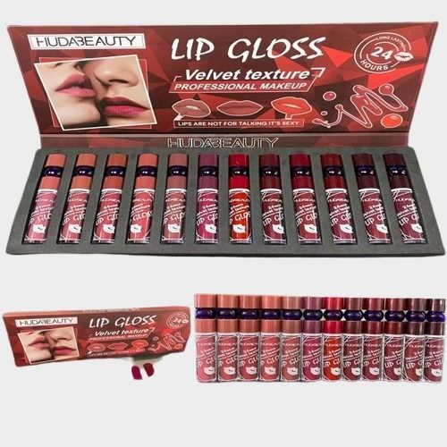 Huda Beauty Lip Gloss Velvet Texture