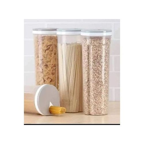 Spaghetti And Cereal Food Storage Container Jar