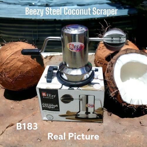 Coconut Scraper Shredder Rotary Grater Stainless Steel Body