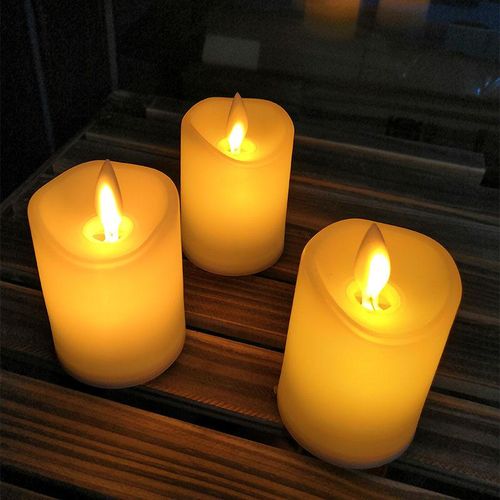 LED Plastic Swing Flickering Candle