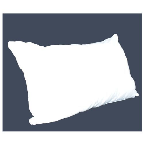 Fluffy Fiber Pillows 3 Pieces In 1 Set -White 600grams