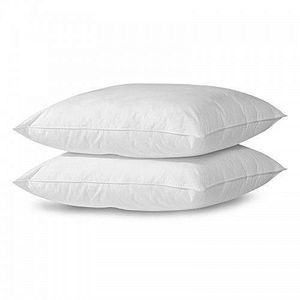 Fluffy Fiber Pillows 2 Pieces In 1 Set -White 600grams