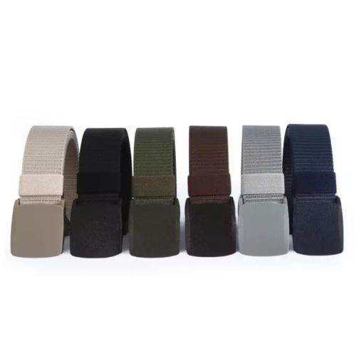 Men Fabric Adjustable Canvas Belt -Tactical Belts