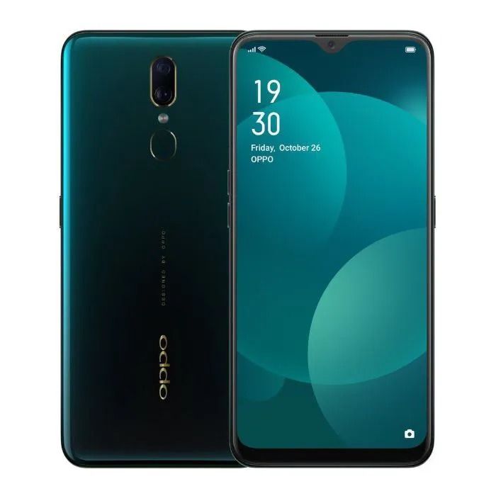 Refurbished OPPO F11 128GB+6GB Smart Phone Fingerprint unlock and Face recognition 6.53inch 2G/3G/4G LTE 16MP+2MP+16MP Camera dual Sim less than 4020 mAh Phones
