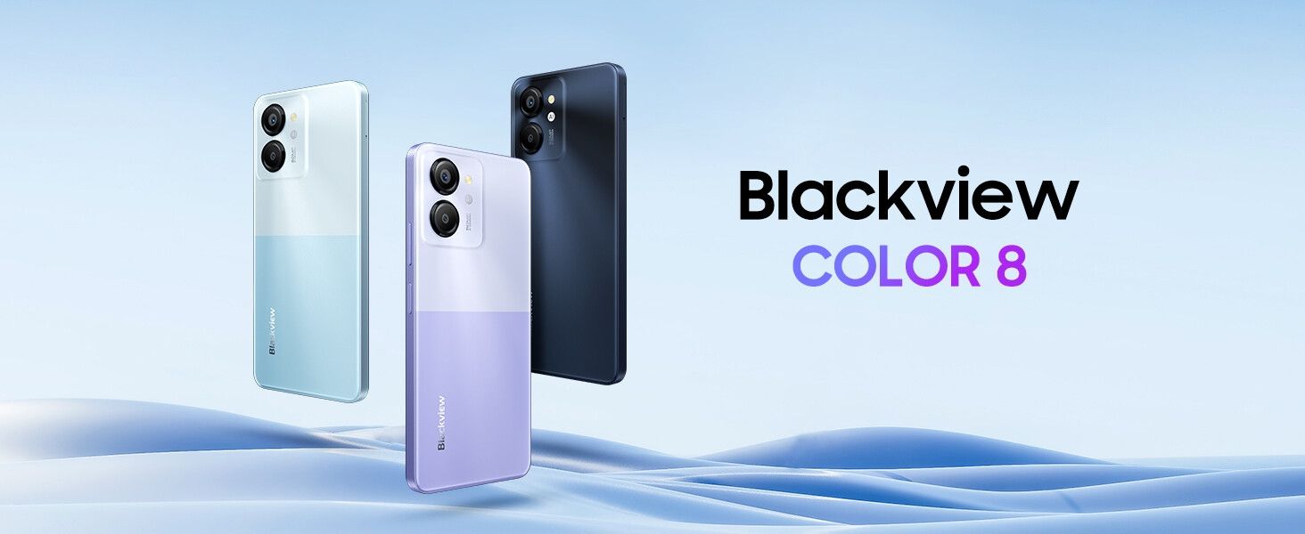 Blackview Color 8 6.75", 8GB RAM +128GB (Dual SIM), 6000mAh, Ripple