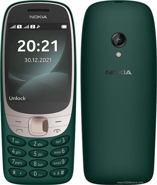 Nokia 6310 Sim: Dual Sim Network : 2G Main camera: 0.3MP Torch Bluetooth: V5.0 FM radio