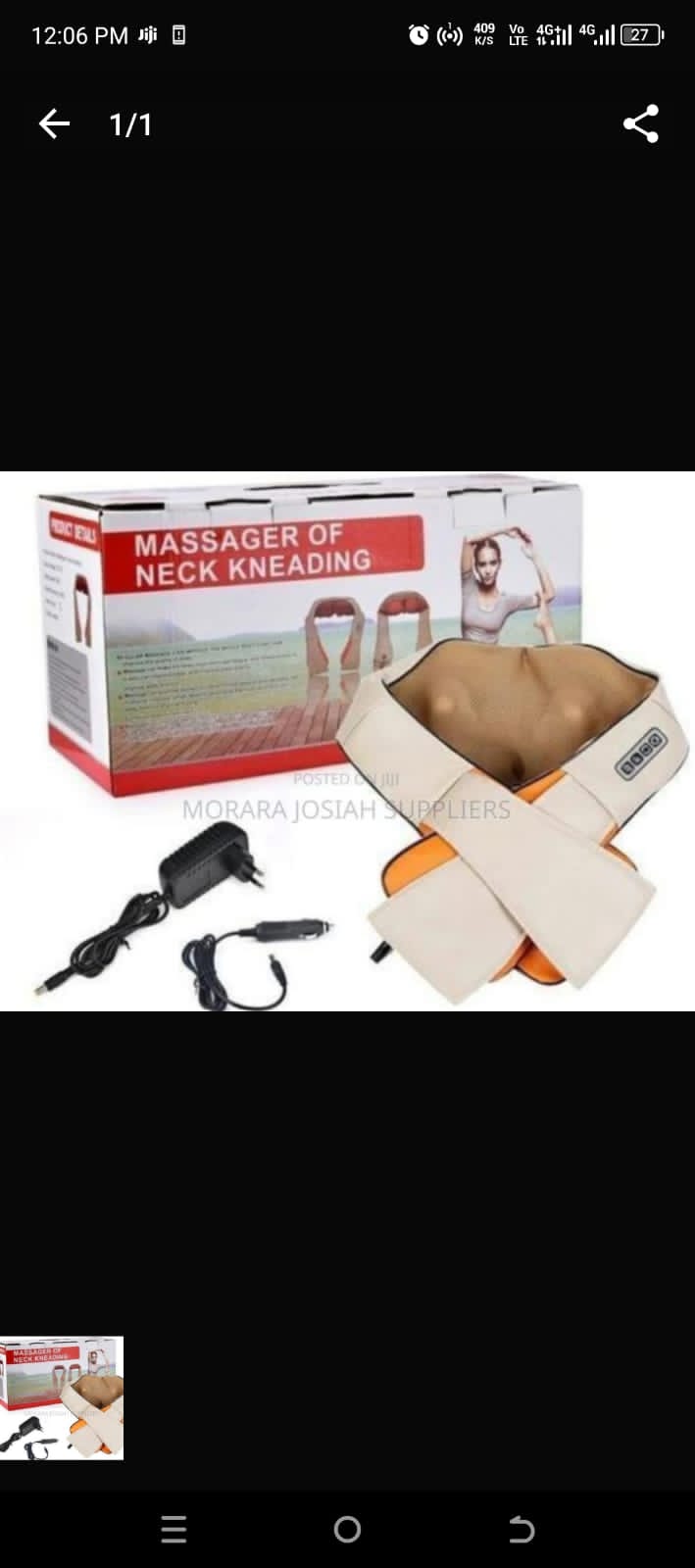 Neck massager