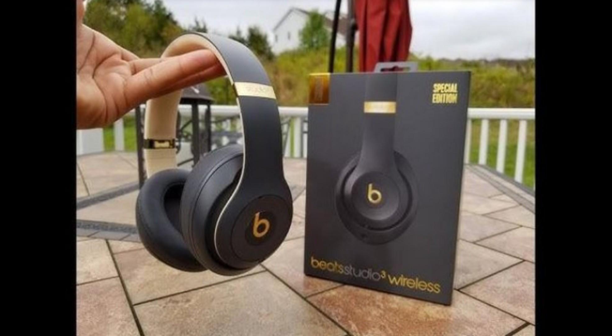 Beats Studio 3 Wireless Headphones-Noise Cancelling