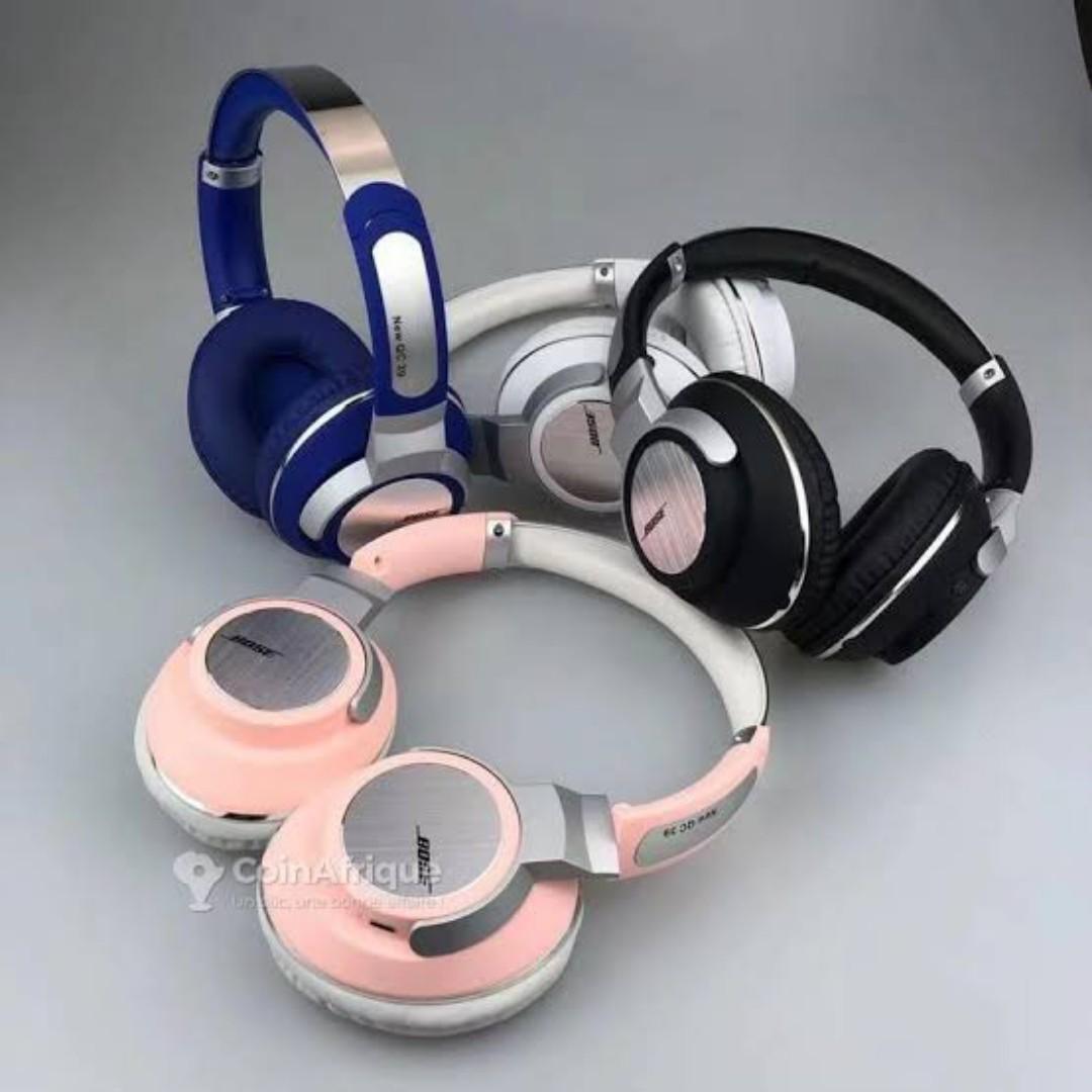 Bose QC39 Wireless Headphones-Noise Cancelling - Bluetooth Enabled , Premium voice cancelling technology, built in mic for calls ,