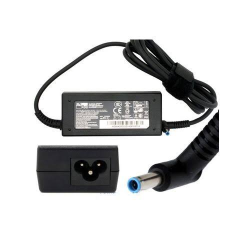 HP blue pin laptop charging adapter 19.5V- 2.31 A  It has overvoltage protection, overcurrent protection, and thermal management to protect both the charger and your laptop