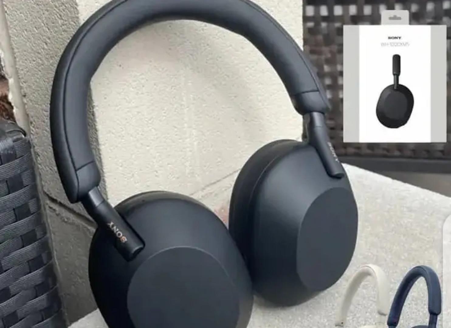 Sony WH-1000XM5 Wireless Headphones-Noise Cancelling Technology, Built in Mic , Bluetooth Enabled Overhead Headphones