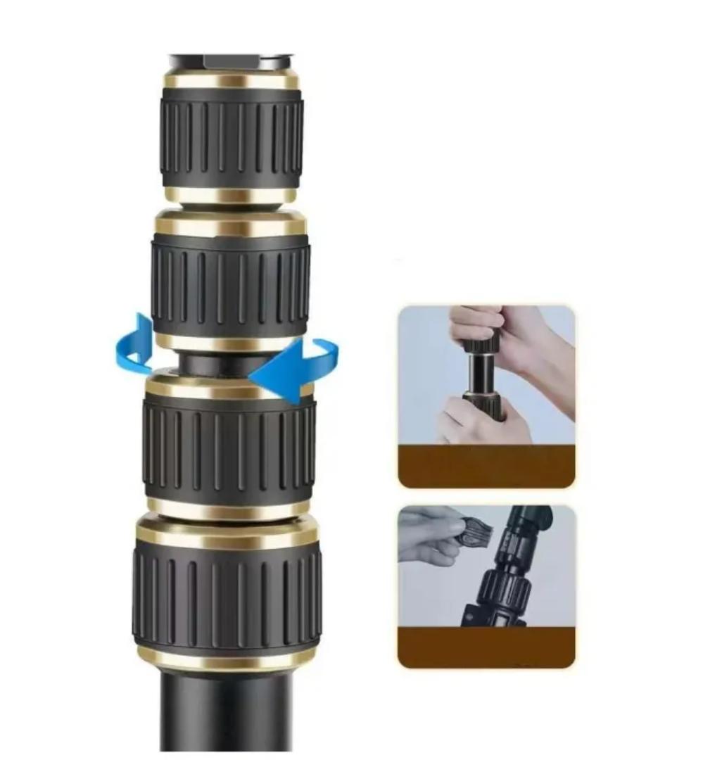 Neepho NP 688 2 in 1 Portable Live streaming Adjustable Tripod Stand with Selfie Stick