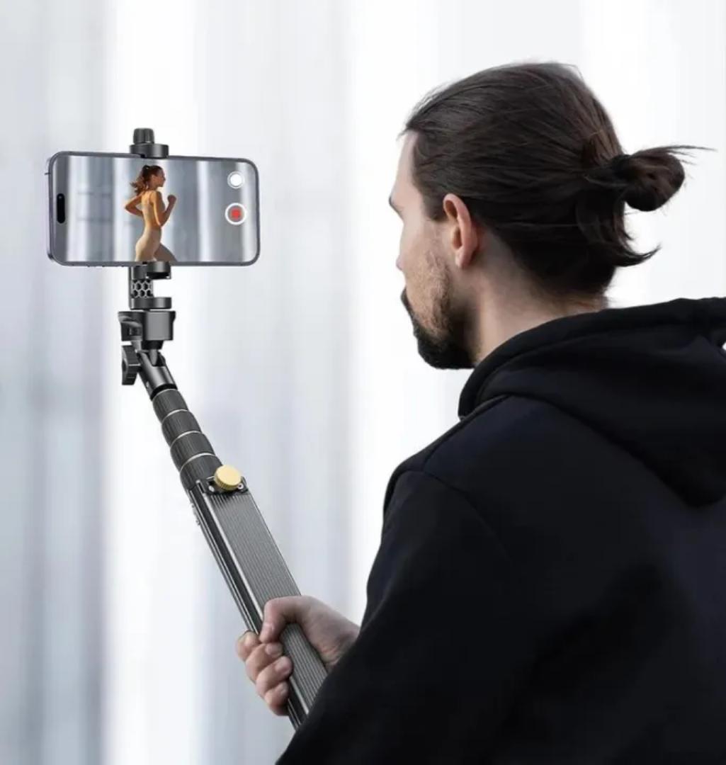 Neepho NP 688 2 in 1 Portable Live streaming Adjustable Tripod Stand with Selfie Stick