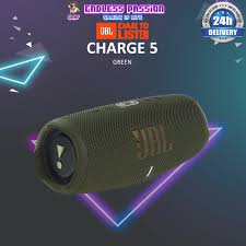 AMAZING MUSIC Jbl CHARGE 5 WIRELESS PORTABLE BLUETOOTH SPEAKER , 20 HOURS BATTERY LIFE, WATERPROOF, MUSIC STEREO, AUDIO PARTY SPEAKER, CAN ALSO FUNCTION AS A POWER BANK TO CHARGE OTHER DEVICES