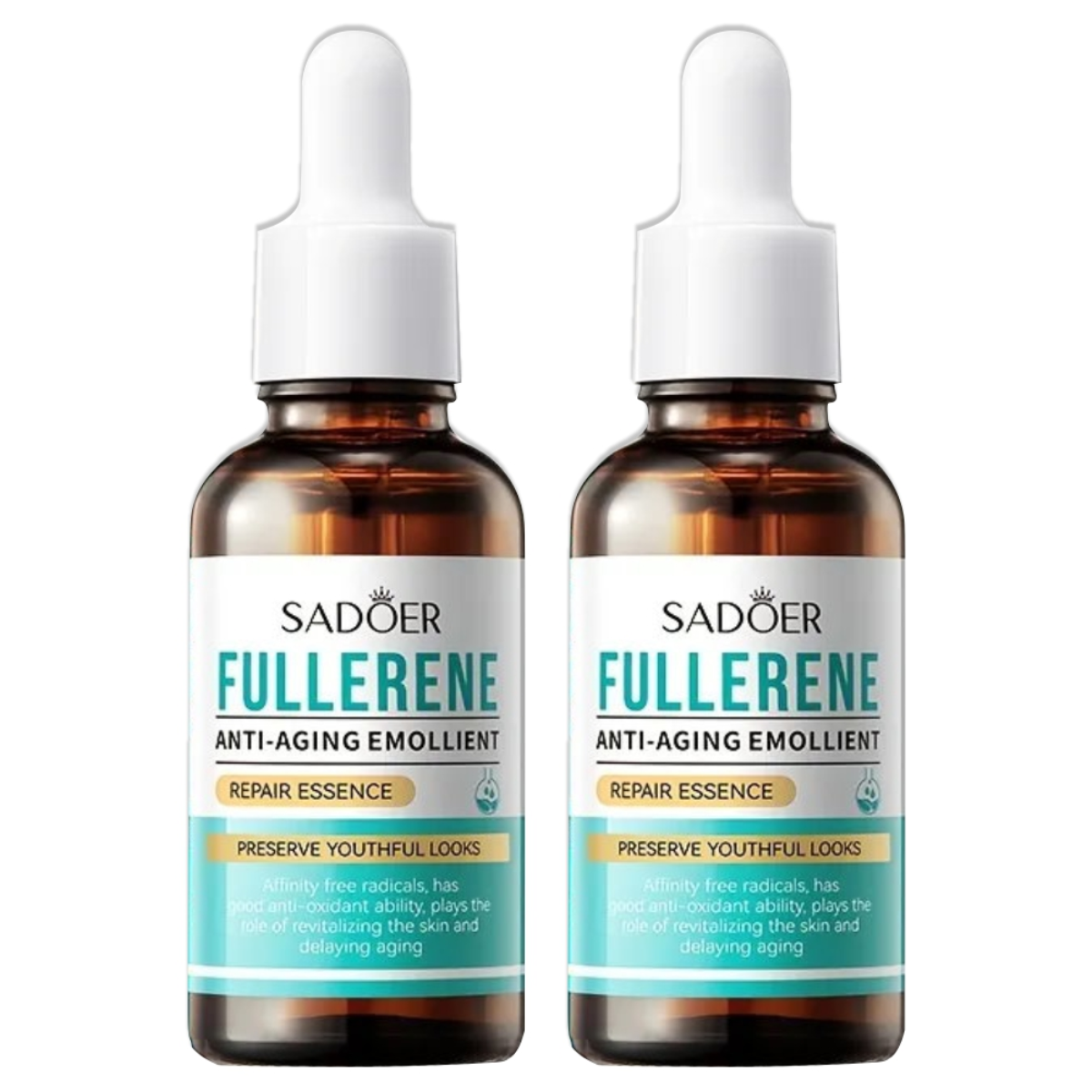 SADOER Fullerene Anti Aging Rejuvenate Repair Essence Serum 30ml