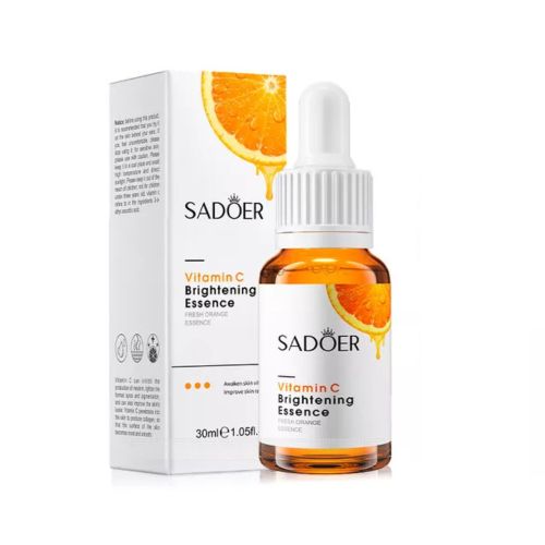 Super Deal SADOER 5pcs Nourishing Vitamin C Facial Serum Anti-Aging Anti-Wrinkle and Stretch Marks Essence