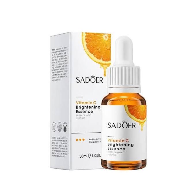 SADOER 7 in 1 Vitamin C Skin Care Set, Skincare Routine Set, Facial Skin Care Products, Skincare Gift Set with Serum, Soap, Cleanser,Cream,lip balmand 2 Mask, Anti-Aging Skin Care Kit for Firming & Hy