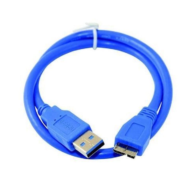 USB 3.0 Micro External HDD Hard Drive Disk Cable BLUE