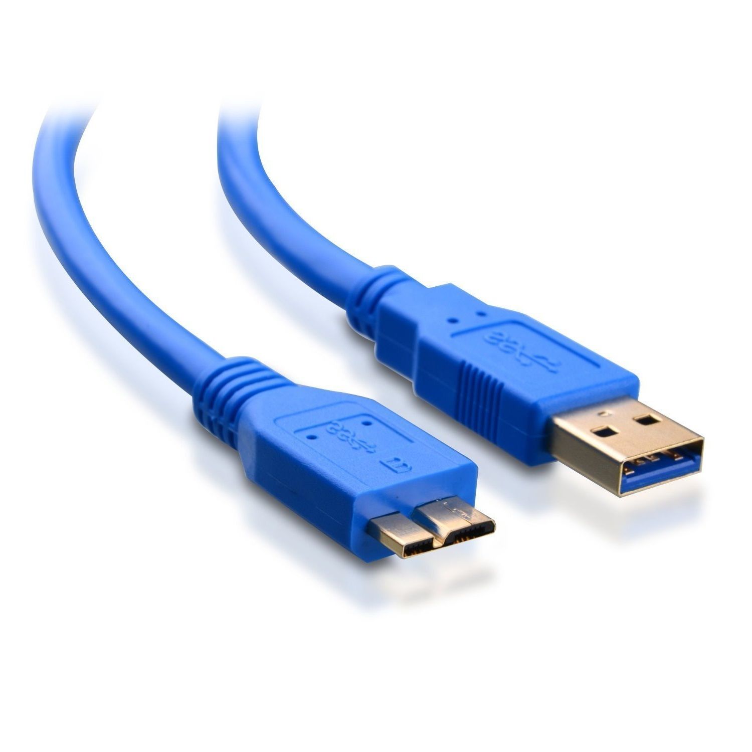 USB 3.0 Micro External HDD Hard Drive Disk Cable BLUE