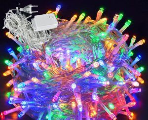 Christmas Xmas String Lights Outdoor 10M LED Waterproof Fairy Wedding/Party Multi-Colored RGB