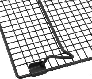 Cooling Rack with Collapsible Folding Legs Cooling Racks for Cooking and Baking Cooling Net Oven Accessories black