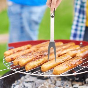 BBQ Kit Barbecue Steel Set Spatula Fork Skewer Grill Accessories Tools Utensils