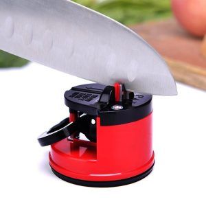 Knife Sharpener Scissors Suction Chef Kitchen Sharpening