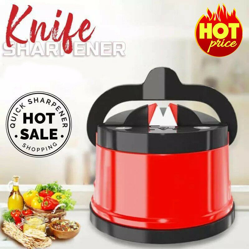 Knife Sharpener Scissors Suction Chef Kitchen Sharpening